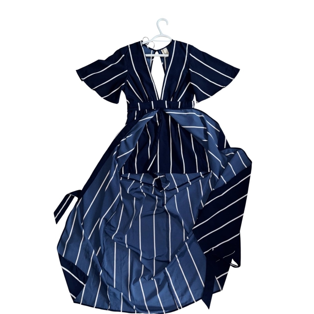 Japna Striped Jumpsuit - Picture 3 of 9